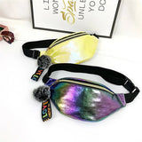 Women Girls Waist Fanny Pack Belt Bag Pouch Hip Bum Bag