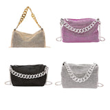 Glitter Evening Bag Rhinestone Crossbody Handbag for Nightclub Party