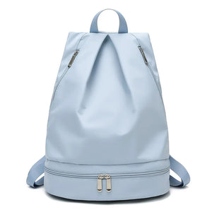 Women Gym Backpack Fitness Bag Travel Rucksack Waterproof Dry And Wet Backpack