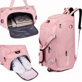 Large Capacity Waterproof Gym Bag Travel Duffle Yoga Fitness Shoulder Bag