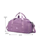 Women Gym Bag Fitness Workout Sports Shoulder Crossbody Yoga Travel Bag