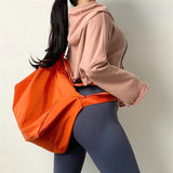 Women Gym Bag Sports Backpack Portable Large Capacity Travel Duffle Bag