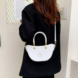 Women Hand Bag Rose Flower Printed One-shoulder Messenger Bag
