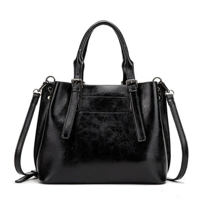 Vintage Red Shoulder Bag Soft PU Leather Totes Designers