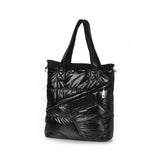 Winter Space Cotton Handbag Shoulder Bag Down Female Warm Tote Clutches