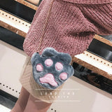 Women Faux Fur Chain Shoulder Bag Tote Purse Messenger Travel