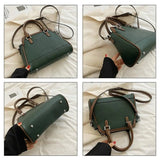 Women Handbag Square Business Commuter Messenger Bag