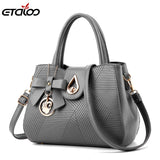 Women Handbag High PU Leather Totes Brief Bags Women Shoulder Bag