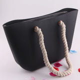 Women Jelly Handbag One-shoulder Beach Bag
