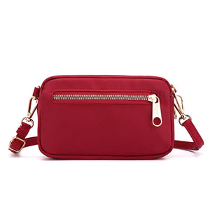 Women Small Clutch Bag Nylon Messenger Waterproof Shoulder Bag
