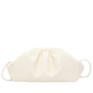 Leather Hobos Cloud Handbag for Women Shoulder Bag