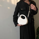 Women Chain Leather Shoulder Bag Crossbody Clutch Tote Messenger Bag