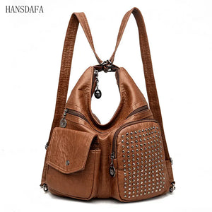 Women Handbag Solid Messenger Bag Large Capacity Casual Shoulder Bag