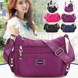 Women Handbag Multi-Functional Bag Waterproof Nylon Crossbody