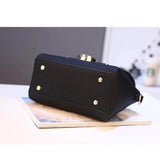 Women Shoulder Bags Totes Messenger Bag Lock Red Hand Bags