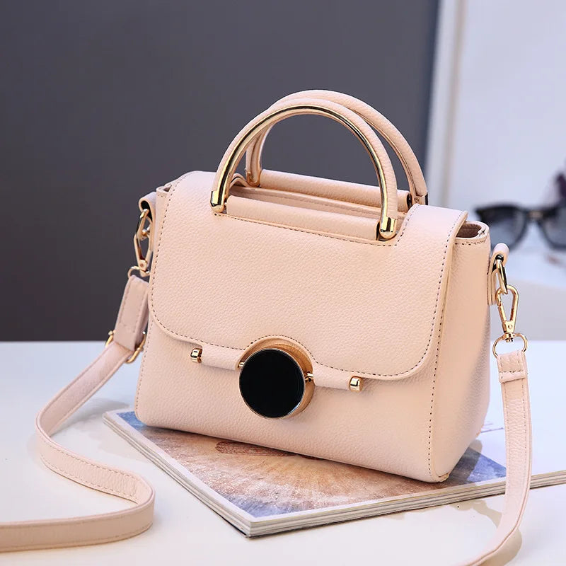 Women Shoulder Bags Totes Messenger Bag Lock Red Hand Bags