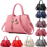 Large Vintage PU Leather Women Bag