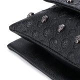 Rivet Skull Gothic Crossbody Shoulder Bag
