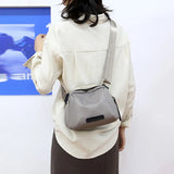 Women Small Oxford Messenger Bag Waterproof Crossbody Diagonal Purse