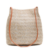 Summer Beach Bag Rattan Woven Straw Large Tote Bohemia