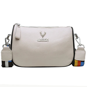Genuine Leather Women's Shoulder Bag Soft Cowhide Messenger Bag