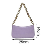 Crocodile Pattern Shoulder Bag Crossbody Purses