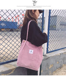 Canvas Shoulder Bag for Women Large Capacity Shopping Bags