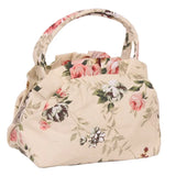 Canvas Floral Printing Tote Bag for Women Girls Small Purse