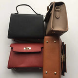 Women PU Leather Shoulder Handbag Soft Crossbody Bag Casual Tote