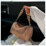Diamonds Crossbody Bag with Chain XY-6322