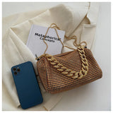 Diamonds Crossbody Bag with Chain XY-6322