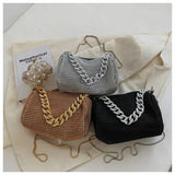 Diamonds Crossbody Bag with Chain XY-6322