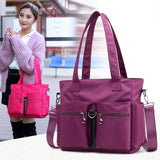 Waterproof Nylon Handbag for Women Crossbody Shoulder Bag