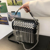 Tassel Tote Bags For Women Shoulder Bag Crossbody Bag