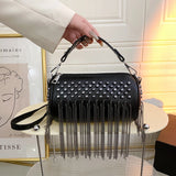 Tassel Tote Bags For Women Shoulder Bag Crossbody Bag