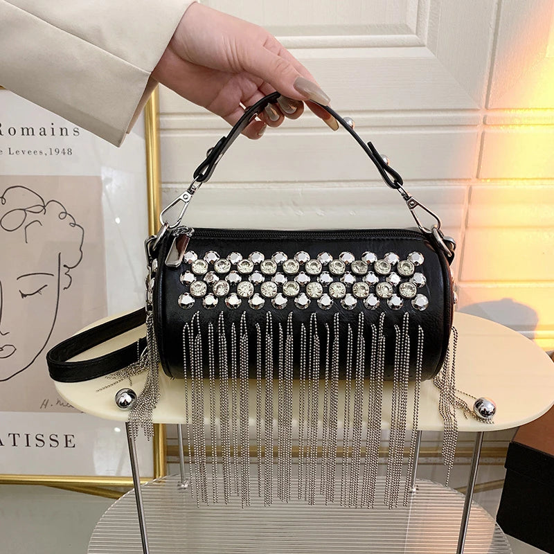 Tassel Tote Bags For Women Shoulder Bag Crossbody Bag