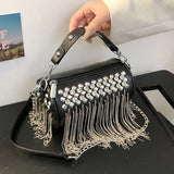 Tassel Tote Bags For Women Shoulder Bag Crossbody Bag