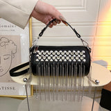 Tassel Tote Bags For Women Shoulder Bag Crossbody Bag