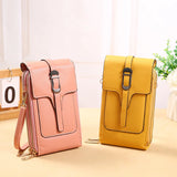 Women Handbags Female Pu Leather Shoulder Bags Touch Screen Hand bag Phone Purse