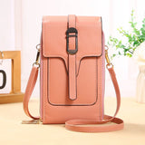 Women Handbags Female Pu Leather Shoulder Bags Touch Screen Hand bag Phone Purse