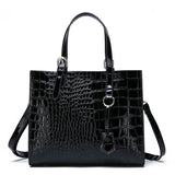 Women Handbags PU Crocodile Leather Shoulder Bag