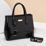 High Patent Leather Women's Shoulder Bag Tote bag