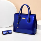 High Patent Leather Women's Shoulder Bag Tote bag