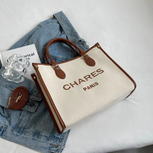 Canvas Totes Large Capacity Casual Shoulder Messenger Bags
