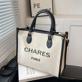 Canvas Totes Large Capacity Casual Shoulder Messenger Bags