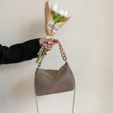 Diamond Totes Bucket Bags Casual Shoulder Messenger Bags