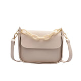 Small PU Leather Crossbody Bags Chain Lady Travel Bags