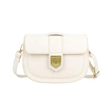 Small PU Leather Crossbody Bag Solid Color Lady Travel Bag