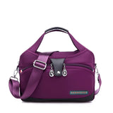 Women Oxford Shoulder Bag Multifunction Crossbody Large Capacity Waterproof