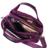 Women Oxford Shoulder Bag Multifunction Crossbody Large Capacity Waterproof